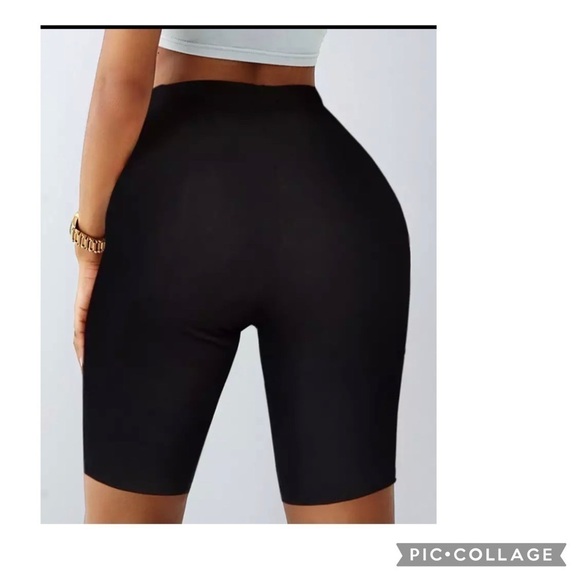 Black Biker’s Shorts - Picture 2 of 4